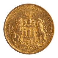 Allemagne-Ville Libre DHambourg 20 Mark 1894 Hambourg - 5, 10 & 20 Mark Gold