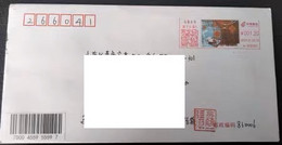 China Covers "The Great Cold" (Urumqi) Is Actually Sealed On The First Day With Color Postage Stamps - Covers & Documents