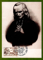 Frankreich / France 1986  Mi.Nr. 2548 , 250. Geburtstag Jean-Marie Vianney - Maximum Card -  ARS SUR  Formans 3.Mai 1986 - Théologiens