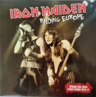 Iron Maiden Raiding Europe VINILE LP Etched 300 Copie - Limitierte Auflagen