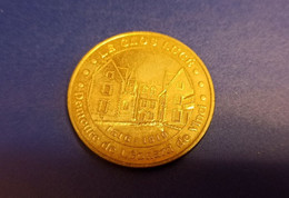 JETON TOURISTIQUE AMBOISE Le Clos Lucé Léonard De Vinci (dpt 37)  MÉDAILLE TOURISTIQUE MONNAIE DE PARIS MDP De 2009 - 2009