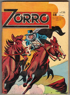 ZORRO MENSUEL N° 136 LES DERNIERS REBELLES - SFPI - SEPTEMBRE 1966 - Zorro