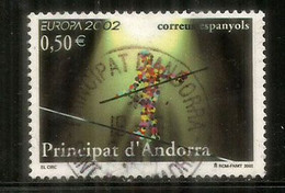 Europa 2002 EL CIRCO  (Funambule) Cancelada 1ª Calidad - Used Stamps