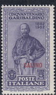 1932 Giuseppe Garibaldi 1 Valore Sass. 26 MNH** Cv 70 - Egeo (Calino)