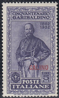 1932 Giuseppe Garibaldi 1 Valore Sass. 26 MNH** Cv 70 - Aegean (Calino)