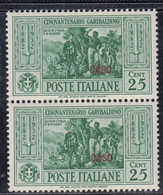 1932 Giuseppe Garibaldi 2 Valore Coppiola Sass. 19 MNH** Cv 280 - Aegean (Caso)
