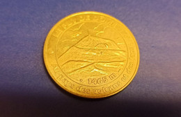 RARE JETON TOURISTIQUE De 1996 LE PUY DE DOME (dpt 63) Au Pays Des Volcans Et Des Lacs MÉDAILLE  MONNAIE DE PARIS MDP - Undated