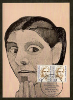 Berlin / West 1988  Mi.Nr. 806 , Paula Modersohn-Becker - Maximum Card - Erstausgabetag Berlin 10.04.88 - Maximum Cards