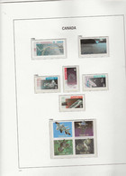 1986 MNH Canada Year Collection According To DAVO Album Postfris** - Vollständige Jahrgänge