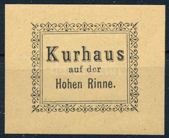 ** Hohe Rinne 1904 (50.000) - Andere & Zonder Classificatie