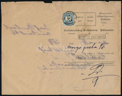 1885 Tudakozvány Színesszámú 10kr Bérmentesítéssel - Sonstige & Ohne Zuordnung