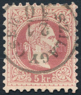 O 1867 5kr "SZILÁGY CSEH" (Gudlin 400 Pont) - Andere & Zonder Classificatie