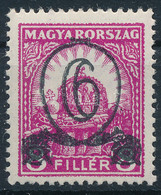 ** 1931 Kisegítő Bélyeg 6/8f, 502 14 : 14 1/4 Fogazás (20.000) - Andere & Zonder Classificatie