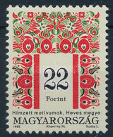** 1995 Magyar Népművészet (III.) 22Ft I A Változat (25.000) - Andere & Zonder Classificatie