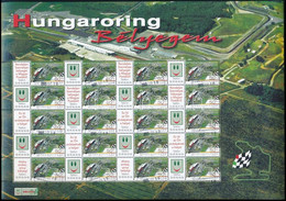 O 2005 Hungaroring Bélyegem Promóciós Teljes ív Sorszám Nélkül (11.000) - Andere & Zonder Classificatie