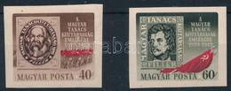 ** 1949 Magyar Tanácsköztársaság (II.) Vágott Sor (10.000) - Other & Unclassified