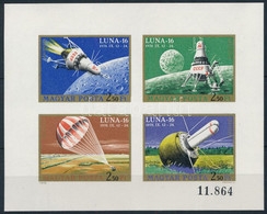 ** 1970 Luna-16 Vágott Blokk (3.000) - Andere & Zonder Classificatie