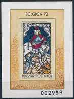 ** 1972 Belgica Vágott Blokk (5.000) - Other & Unclassified