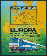 ** 1979 Európa Vasútjai Vágott Blokk (7.000) - Sonstige & Ohne Zuordnung