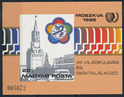 ** 1985 VIT (II.) - Moszkva Vágott Blokk (5.500) - Sonstige & Ohne Zuordnung