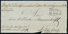 1850 Ex Offo "NEUTRA" - Feldsberg - Other & Unclassified