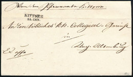 1853 Ex Offo "KITTSEE" - Ung. Altenburg - Other & Unclassified