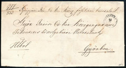 1853 Ex Offo "GYÖNGYÖS" - "RAAB" - Other & Unclassified