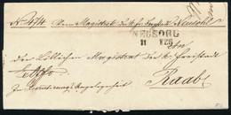 1856 Ex Offo "NEUSOHL" - Raab - Other & Unclassified