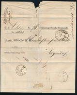 1868 Ex Offo Levél "SOPRON / OEDENBURG" - Ragendorf - Andere & Zonder Classificatie