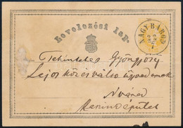1870 2kr Díjjegyes Levelezőlap / PS-card "NAGY BÁROD" (Gudlin 350 P) - Andere & Zonder Classificatie