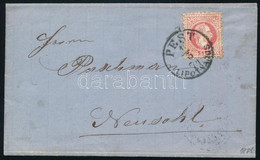 1871 5kr Levélen "PEST LIPÓTVÁROS" - Neusohl - Andere & Zonder Classificatie