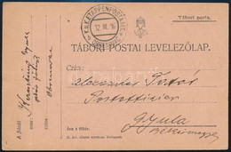 1916 Tábori Posta Levelezőlap / Field Postcard "EP OBRENOVAC B" - Other & Unclassified