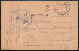 1917 Tábori Posta Levelezőlap / Field Postcard "K.u.k. MILITARZENSURSTELLE SCHKODRA" + "FP SCHKODRA" - Other & Unclassified