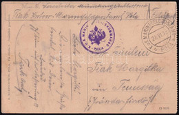1915 Tábori Posta Képeslap "POLA" - Other & Unclassified