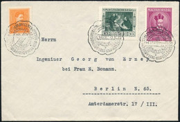 1935 Levél 32f Bérmentesítéssel és Alkalmi Bélyegzéssel Berlinbe - Autres & Non Classés