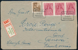 1943 Ajánlott Levél MAGURA Postaügynökségi Bélyegzéssel / Registered Cover With Postal Agency Postmark - Autres & Non Classés