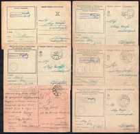 1943-1944 6 Db Tábori Posta Levelezőlap - Andere & Zonder Classificatie