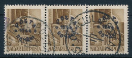 O Máramarossziget 1944 10f Hármascsík / Stripe Of 3. Signed: Bodor - Other & Unclassified