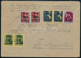 1945 (2. Díjszabás) Levél 6 Bélyeges Bérmentesítéssel / Cover With 6 Stamps "ORGOVÁNY" - Kunszentmiklós - Other & Unclassified