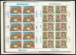 ** 1998 Europa CEPT Kisív Sor, Europe CEPT Minisheet Set Mi 438-439 - Otros & Sin Clasificación