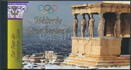 ** 2004 UNESCO Világörökség: Görögország Bélyegfüzet MH 0-9 (Mi 422-427) - Sonstige & Ohne Zuordnung