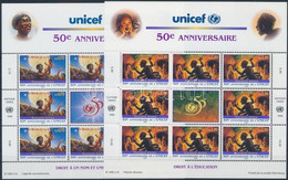 ** 1996 UNICEF Kisívsor, UNICEF Minisheet Set Mi 301-302 - Other & Unclassified