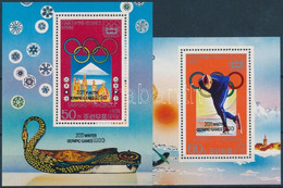 ** 1979 Téli Olimpia, Lake Placid Kisív Mi 1683-1691 + Blokk Mi 42-43 - Andere & Zonder Classificatie