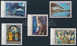 ** 1971 Polinéz Művészek Festményei Sor Mi 145-149 - Other & Unclassified