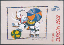 ** 2002 Europa CEPT Bélyegfüzet, Europa CEPT Stamp-booklet Mi MH 24 - Autres & Non Classés