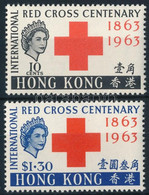 ** 1963 100 éves A Nemzetközi Vöröskereszt Sor Mi 212-213 - Andere & Zonder Classificatie