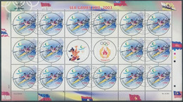O 2003 Délkelet-zsiai Játékok Teljes ívsor Mi 2244-2246 - Sonstige & Ohne Zuordnung