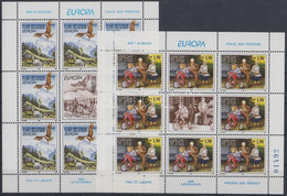 ** 1995 Europa CEPT Kisív Sor Mi 2712-2713 - Andere & Zonder Classificatie