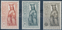 ** 1954 Szűz Mária Sor Mi 329-331 - Andere & Zonder Classificatie