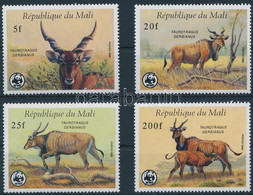 ** 1986 WWF Jávorantilop Sor, WWF Elk Set Mi 1731-1734 - Andere & Zonder Classificatie